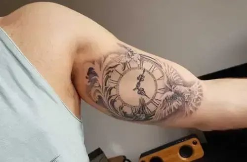  طرح تاتو مردانه روی بازو خفن