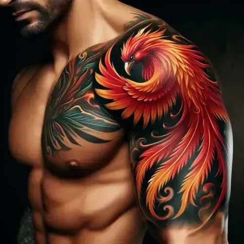  طرح تاتو مردانه روی بازو خفن