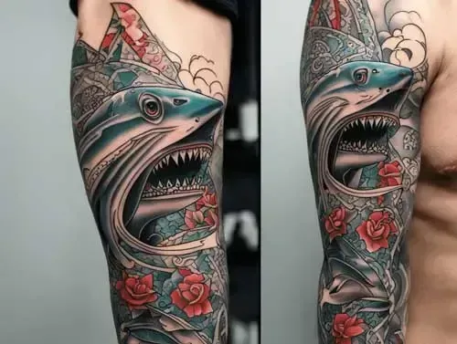  طرح تاتو مردانه روی بازو خفن