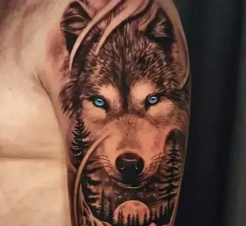  طرح تاتو مردانه روی بازو خفن