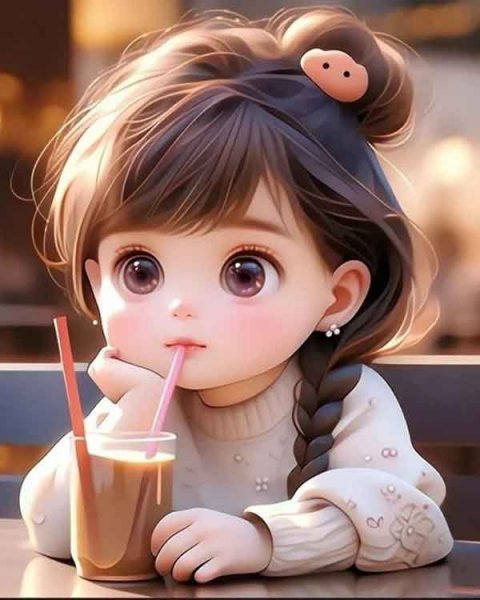  پروفایل دخترانه فانتزی کارتونی