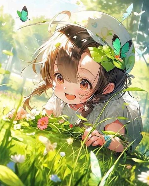  پروفایل دخترانه فانتزی کارتونی