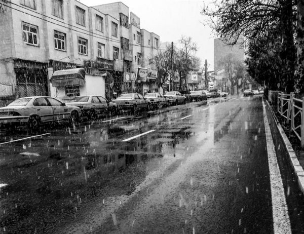  عکس هنری سیاه و سفید مینیمال