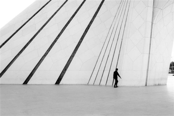  عکس هنری سیاه و سفید مینیمال