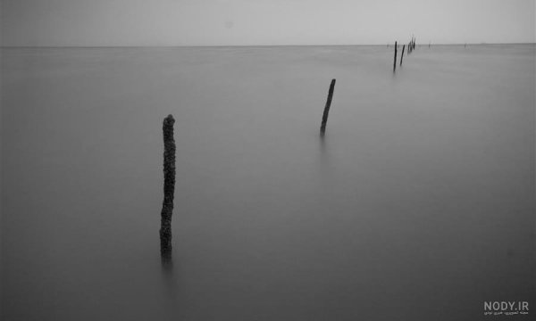  عکس هنری سیاه و سفید مینیمال