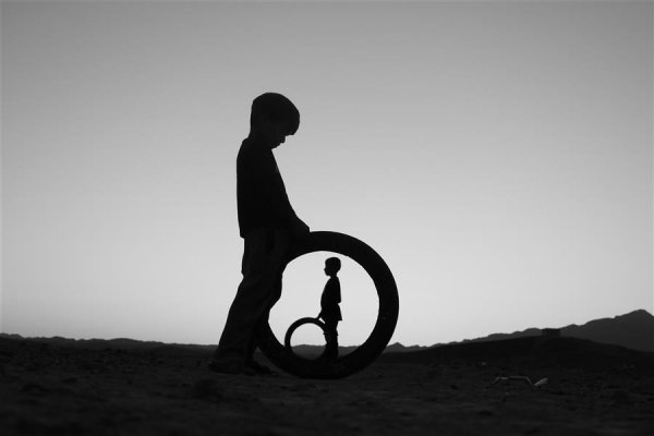  عکس هنری سیاه و سفید مینیمال