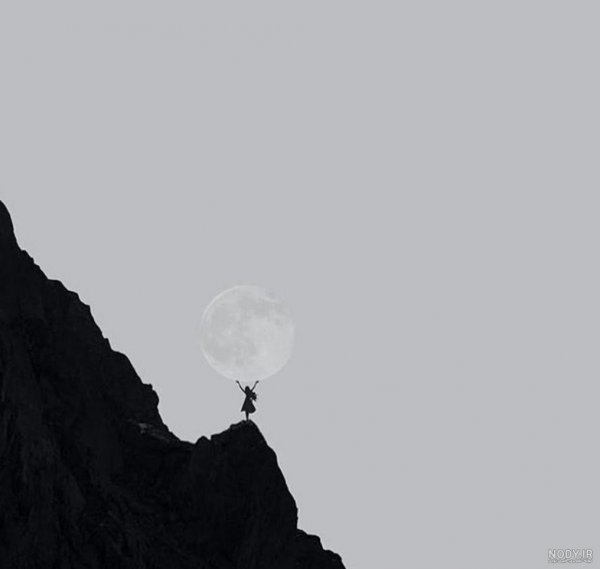  عکس هنری سیاه و سفید مینیمال