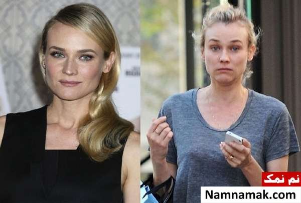  عکس بازیگران زن خارجی بدون ارایش