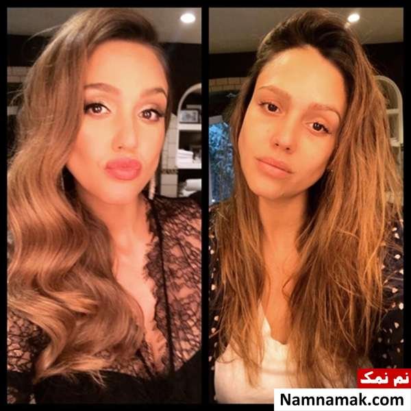  عکس بازیگران زن خارجی بدون ارایش