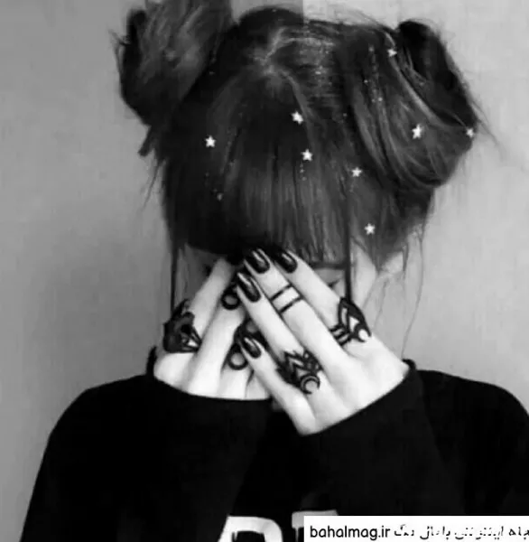  عکس پروفایل دخترونه سیاه سفید