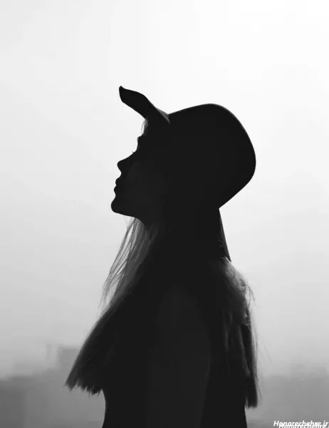  عکس پروفایل دخترونه سیاه سفید