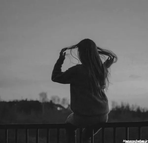  عکس پروفایل دخترونه سیاه سفید