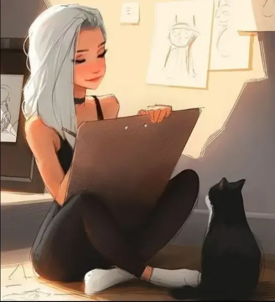  عکس پروفایل هنری ساده