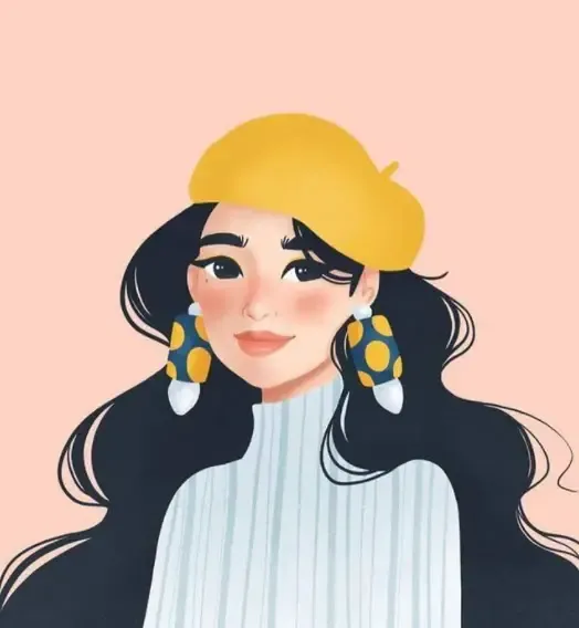  عکس پروفایل هنری ساده