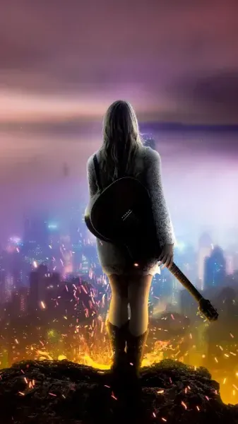  والپیپر جدید دختر تنها برای آیفون