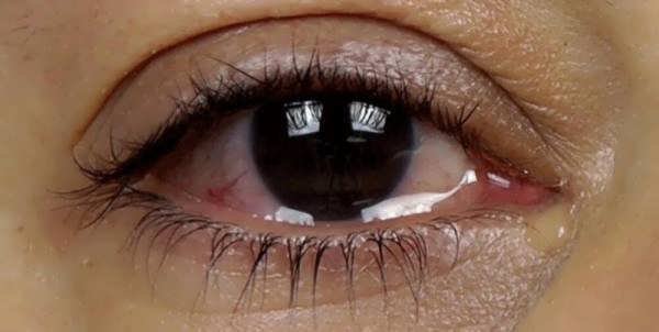  عکس نقاشی چشم اشکی دختر برای پروفایل