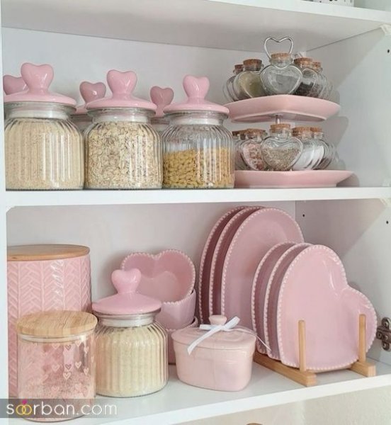  عکس چیدمان کابینت عروس اینستا