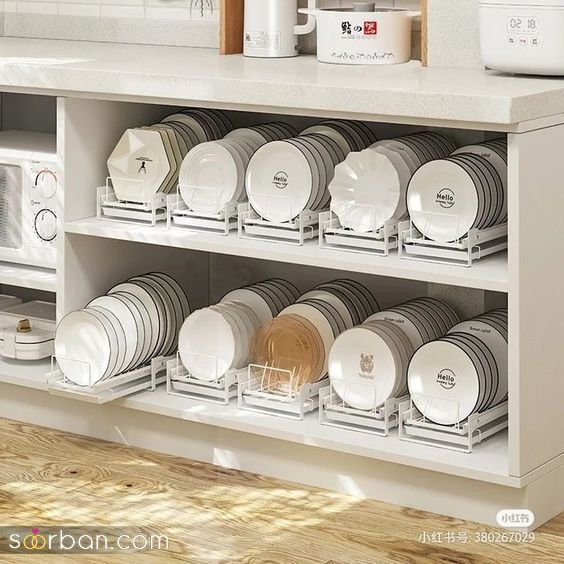  عکس چیدمان کابینت عروس اینستا