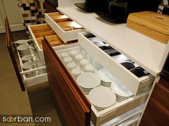  عکس چیدمان کابینت عروس اینستا