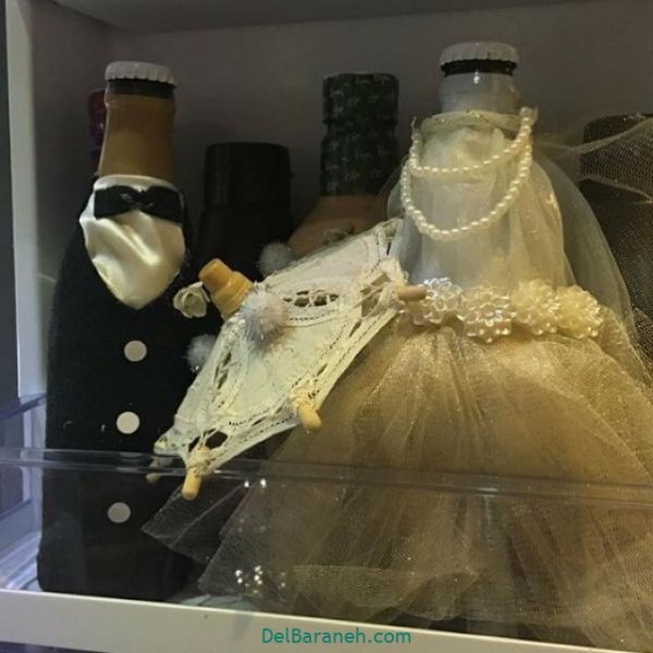  تزیین جهیزیه عروس با روبان