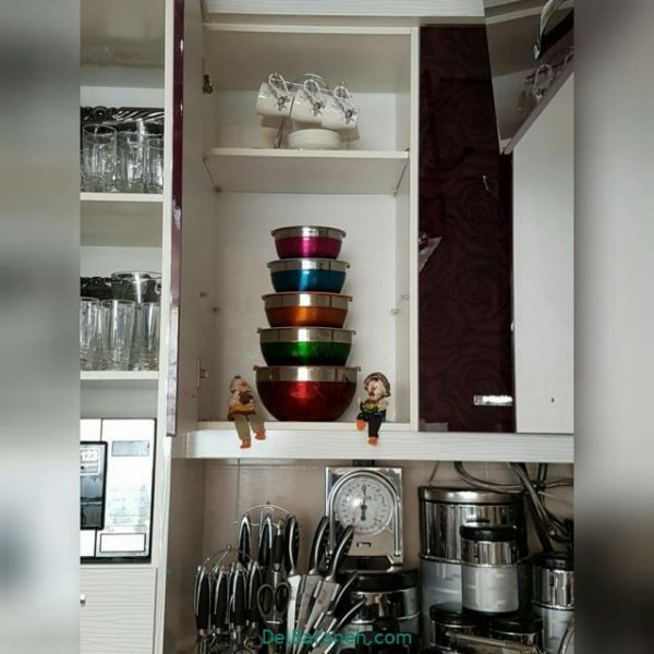  تزیین جهیزیه عروس با روبان