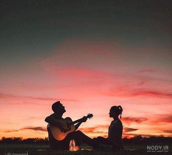  عکس عاشقانه هنری ساده