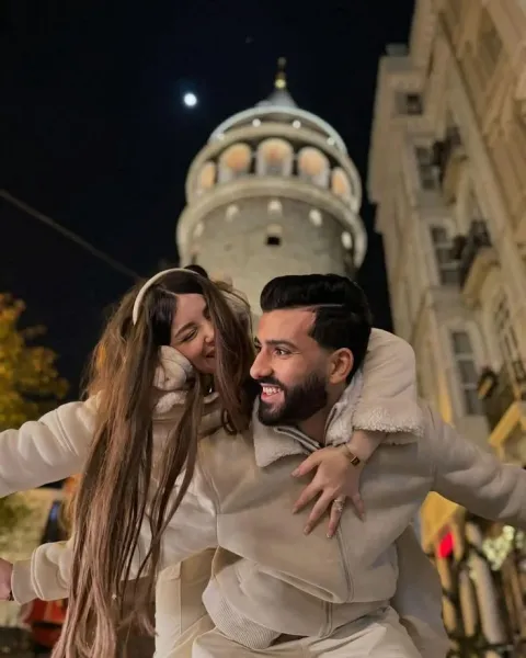  عکس عاشقانه دختر و پسر کاپلی