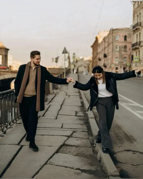  عکس عاشقانه دختر و پسر کاپلی