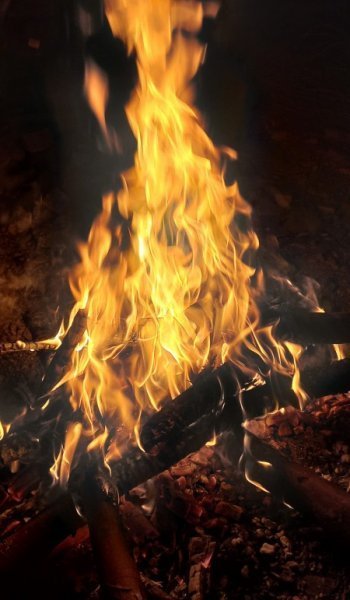  عکس استوری آتش روشن