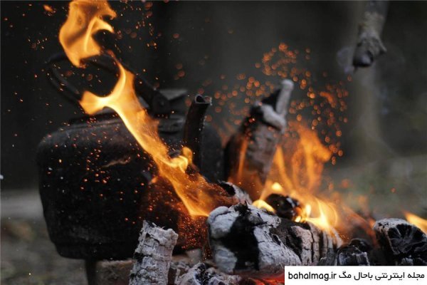 عکس آتش نقاشی