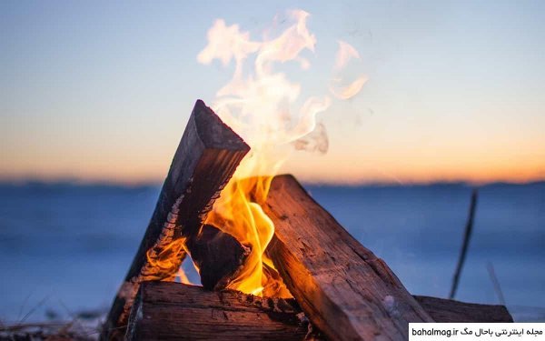 عکس آتش نقاشی