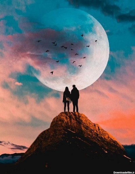  عکس عاشقانه غمگین دونفره