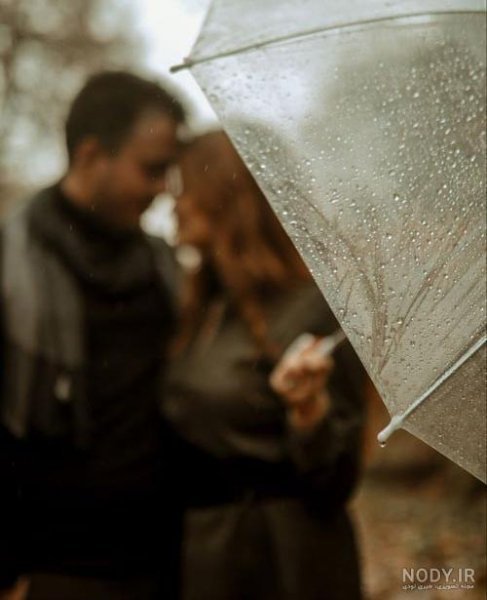  عکس عاشقانه هوای بارانی