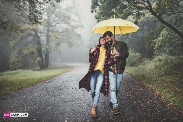  عکس هوای بارانی برای استوری