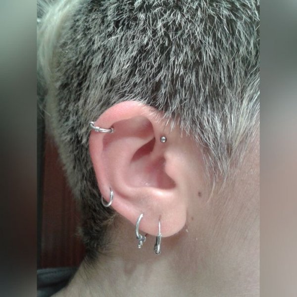  مدل گوشواره پسرانه بدون سوراخ