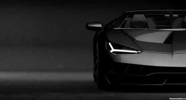  عکس ماشین مشکی خفن