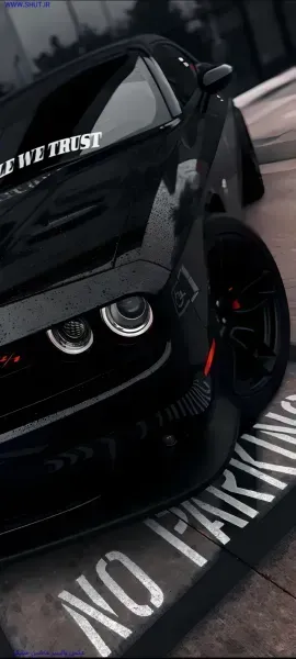  عکس ماشین مشکی خفن