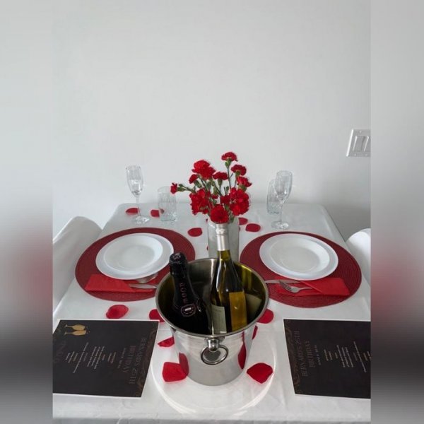  عکس تزیین میز تولد عاشقانه جدید 2026