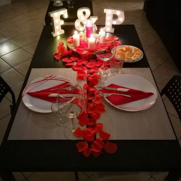  عکس تزیین میز تولد عاشقانه جدید 2026