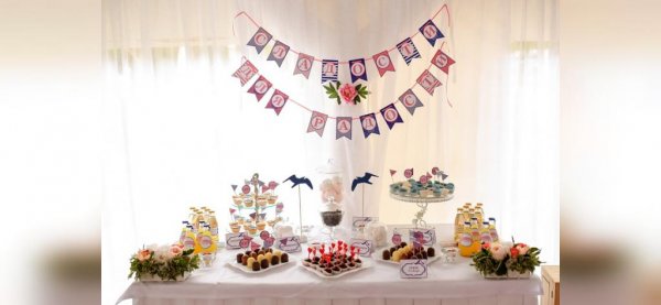  عکس تزیین میز تولد لاکچری