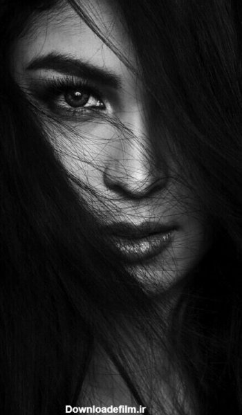 عکس سیاه سفید چهره با کیفیت بالا