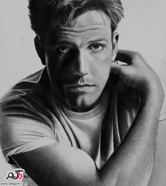  عکس چهره سیاه قلم