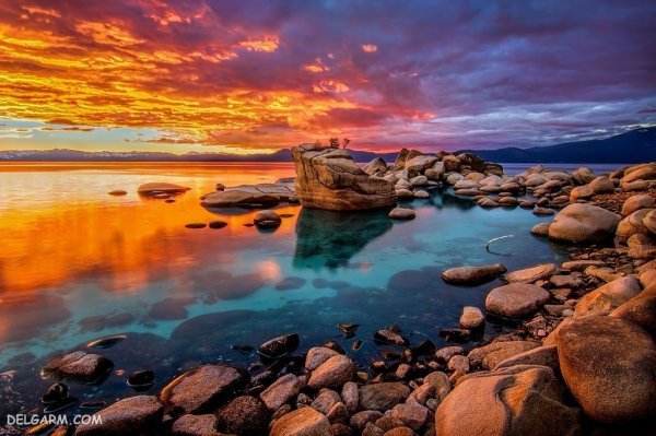  دانلود والپیپر غروب خورشید زیبا