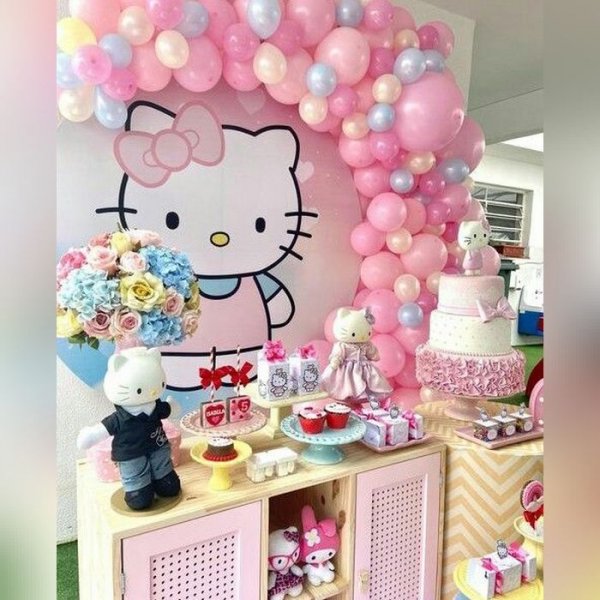  جدیدترین عکس تم تولد هلو کیتی