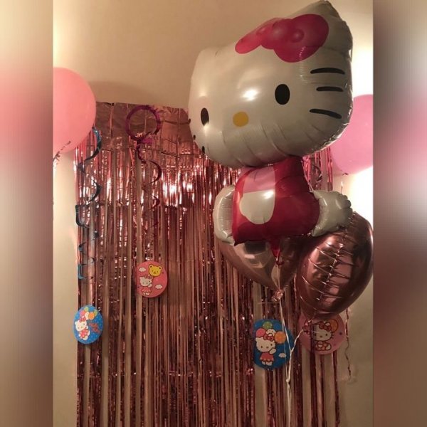 جدیدترین عکس تم تولد هلو کیتی