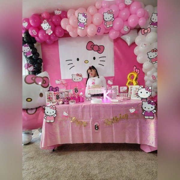  جدیدترین عکس تم تولد هلو کیتی