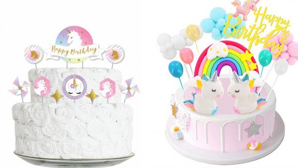  عکس کیک و تم تولد تک شاخ