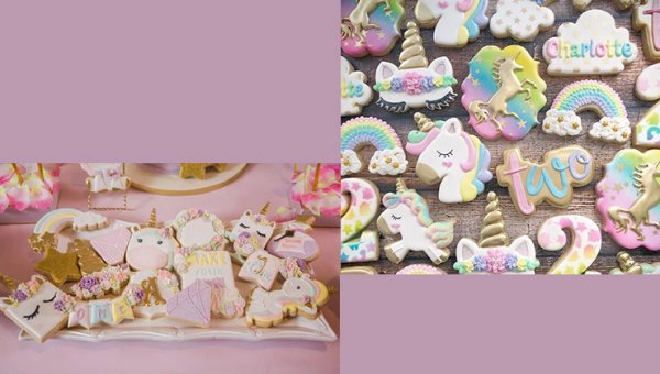  عکس کیک و تم تولد تک شاخ