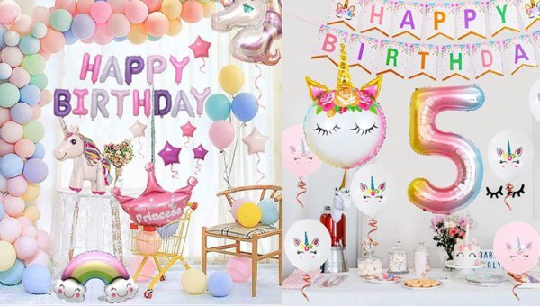  عکس کیک و تم تولد تک شاخ