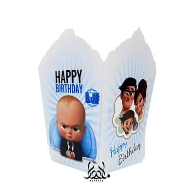  عکس تم تولد پسرانه کارتون بچه رئیس